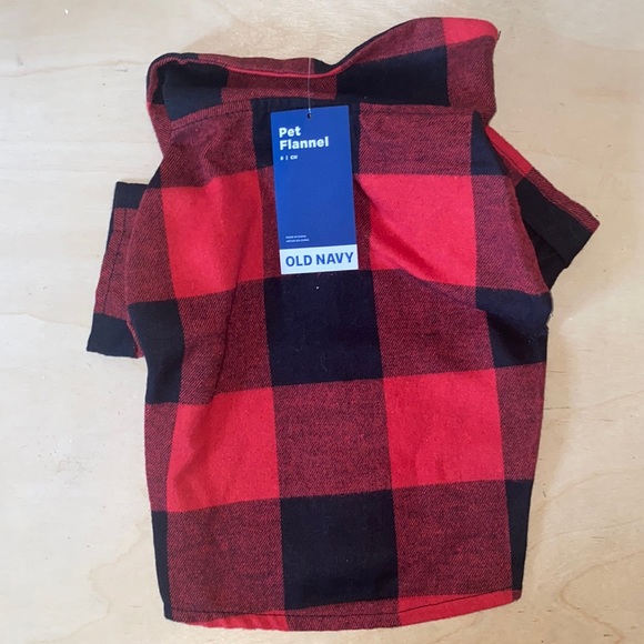 Old Navy Pet Flannel Small